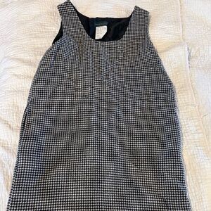 Harve Benard Houndstooth Wool Sheath Dress 8